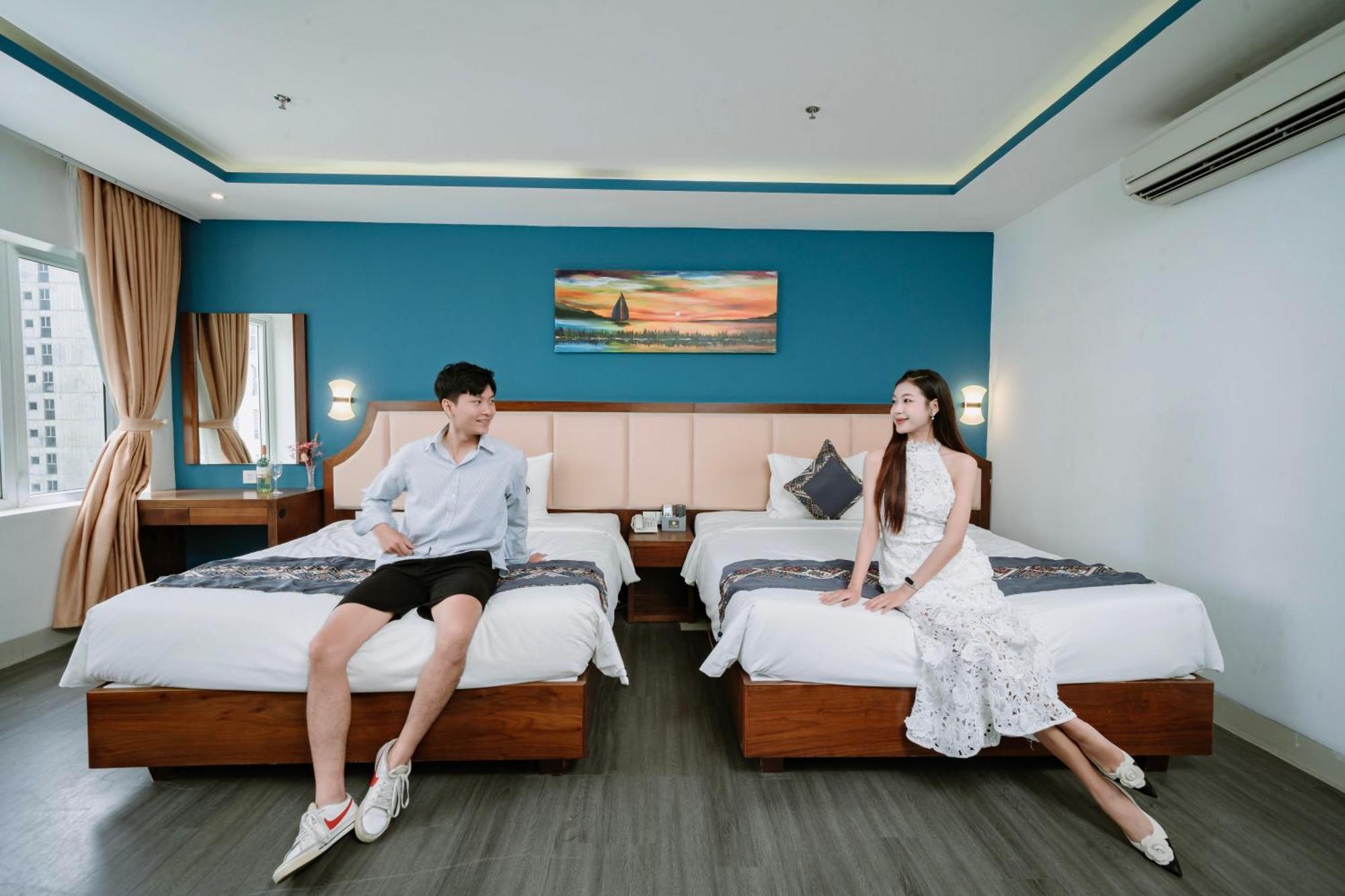 Tgt Beach Hotel Da Nang Esterno foto