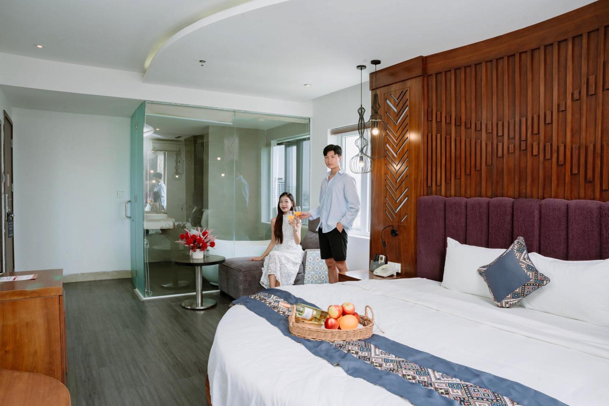 Tgt Beach Hotel Da Nang Esterno foto